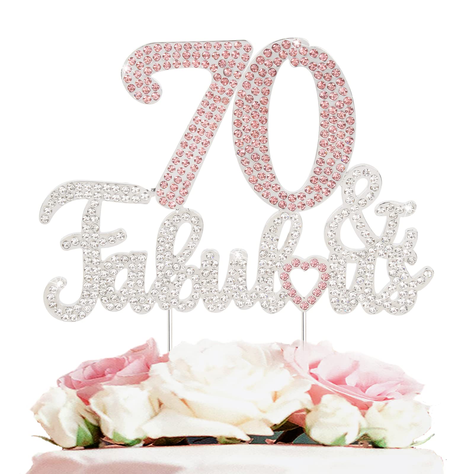 Happy Cakes エシャルプ　ピンク Amazon.com: LASKYER 70 & Fabulous Silver Pink Rhinestone